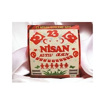 23 Nisan Kutlama Süsü Keçe Set Süsleme Seti Kırmızı Tüm Yaşlar