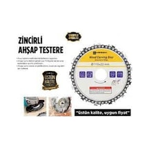 Meşem 115 Mm Zincirli Ahşap Dairesel Testere