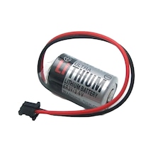 Toshiba Er3v 3. 6v 1/2aa Size Lithium Pil - Siyah Soket