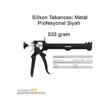 Profesyonel 1. Kalite Metal Silikon Tabancası