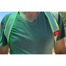 Motorcu Veya Bisikletçi Reflektörlü Yelek