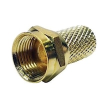 Prolink Pr-f03 F Konnektör Erkek , Rg6, Altın 20 Adet