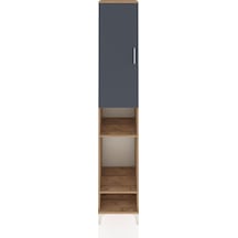 Hyperion Dolap 4 Raflı Tek Kapaklı Tek Askılı 44x44x243 Çam-a... Çam