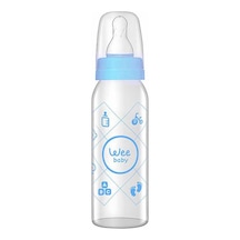 Wee Baby 876 Cam Biberon 250 ML Mavi