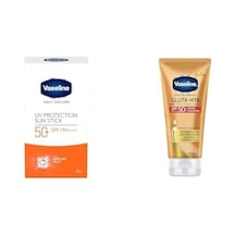 Güneş Koruma Seti - Spf 50+ Stick 15g Ve Gluta-hya Serum Etkili Vücut Losyonu 150ml 0