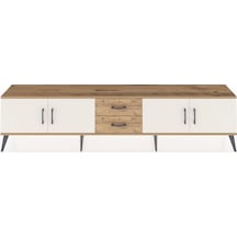 Arges Tv Ünitesi 2 Raflı 2 Çekmeceli 4 Kapaklı 220x30x51 Çam-aytaşı/çam Aytası/atlas Çam - Atlas Çam