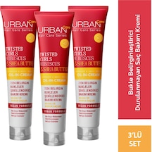 Urban Care Hibiscus ve Shea Yağlı Bukle Belirginleştirici Bakım Kremi 3 x 175 ML