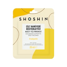 Shoshin Cilt Bariyeri Destekleyici Kağıt Yüz Maskesi Prebiyotik 20 Ml 2 Adet