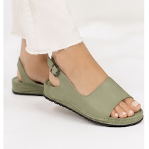 N Napa Shoe Np.306.avakado Deri Sandalet