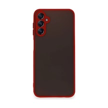 Newface Samsung Galaxy A25 5g Kılıf Montreal Silikon Kapak - Kırmızı