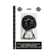 Delux Serisi Eğlence Rekreasyon Aktif 1210-5518-01 Set Sway-hobby Masa Tenis Raket Seti