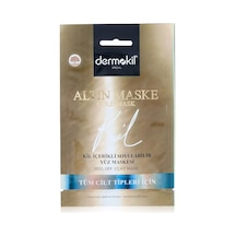 Kil İçerikli Soyulabilir Gold Maske