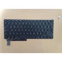 Nion Apple Uyumlu MacBook Pro 15'' A1286 2010 Notebook Klavye Siyah Tr