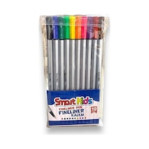 Smart Kıds 3563 Fınelıner Kalem 10 Renk Pvc Paket