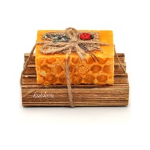 Hediyelik Bıttım Yağı Sabunu El Yapımı Doğal Paletli 110 G