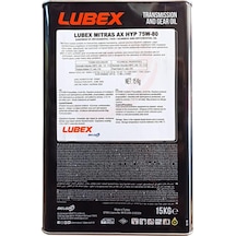 Lubex Mitras Ax Hyp 75W-80 Manuel Şanzıman Yağı 15 KG