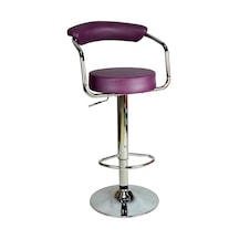 Bürocci Monica Bar Sandalyesi-Mor-9510Q0124 Çok Renkli