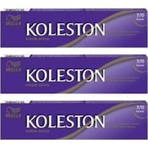 Koleston Tüp Boya 7.0 Kumral 3Adet