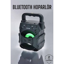 Işıklı Bluetooth Hoparlör Müzik Ve Renkli Işık Taşınabiilir - Lisinya
