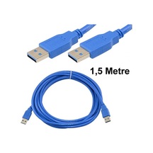 Usb 3.0 A Erkek / Usb 3.0 A Erkek Bağlantı Kablosu - 1 5 Metre