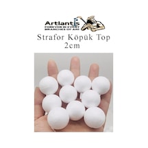 Strafor Köpük Top 6 Cm 5 Adet Köpük Top Küre Toplar Yuvarlak Strafor Köpük Top Okul Deney Hobi Sanat