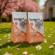 Bestpet Kısırlaştırılmış Somonlu Yetişkin Kedi Maması 2 x 1 KG