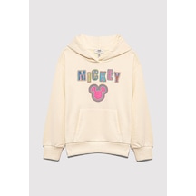 Mavi Mickey Bej Kız Çocuk Sweatshirt M7s10141-70072 Bej