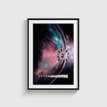 Interstellar 2014 Film Posteri Tablo Çerçeveli Poster Duvar Dekorasyonu Siyah Çerçeveli Tablo Siyah Çerçeveli Tablo Dn11d293sıyah