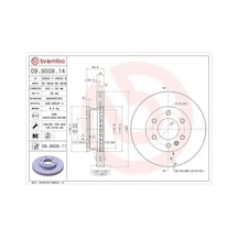 Mercedes Sprinter 519 Cdi Fren Diski On 2018-2021 Brembo 09950811 2adettir