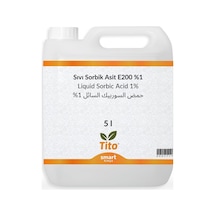 Sıvı Sorbik Asit E200 %1lik 5 Litre