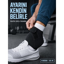 Ayarlanabilir Topuk Desteği M Beden 40-45 Numara Cırtlı Günlük Kullanım - Lisinya