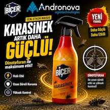 Dinotefuran Yeni Etkenli Biçer Karasinek Yeni Ambalaj 500 Ml Sprey 24 Adetli Bir Koli Sinek Ilacı Yeni Ürün