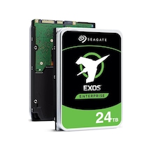 Seagate Exos X24 24tb Kurumsal Sabit Disk Hdd Sata 6gb/s 512mb Önbellek 7200 Rpm 512e Cmr 3.5in Sabit Disk St24000nm000h