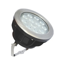 Sıva Üstü Bahçe Aydınlatması 12W(Tek Renk) & 36W(Rgb) Smd Ledli Siyah