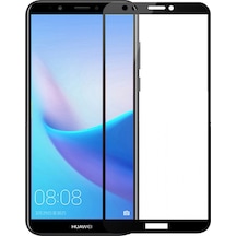 Nettech Huawei Y7 2018 Uyumlu 5d Glas Full Cam Koruyucu