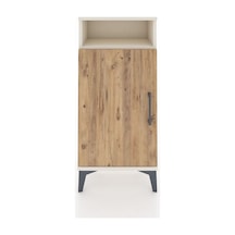 Arges Komodin 3 Raflı Tek Kapaklı 44x30x96 Aytaşı-çam Aytaşı