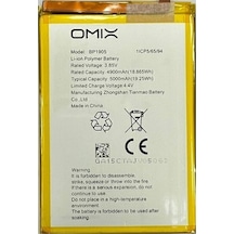 Omix X600 Pil Batarya 5000 Mah