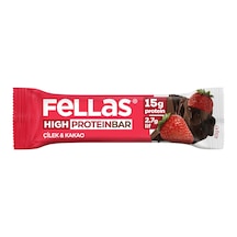 Fellas Yüksek Protein Bar - Çilek 45 G - 8 Adet Tarı