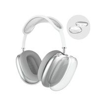 Adige Airpods Max Uyumlu Kulaklık Kılıfı Silikon Şeffaf Şeffaf