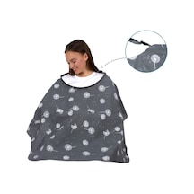 Sevi Bebe Tokalı Emzirme Örtüsü Art-6372 Uç Uç Desen