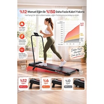 V-fit By Compact Vibe Titreşimli Yürüyüş Bandı 10 Km/sa Bluetooth%12 Manuel Eğimli 3'lü Loop Bant Seti Hediyeli
