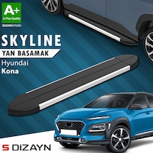 S-dizayn Hyundai Kona Skyline Aluminyum Yan Basamak 173 Cm 2018-2023 A+ Kalite