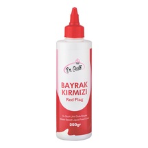 Sıvı Gıda Boyası Bayrak Kırmızı Suda Çözünür E129 250 G