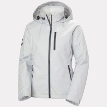 Helly Hansen W Crew Kapüşonlu Pile Mont Gri
