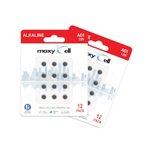 MaxyCell 24 Adet Ag1 Lr41 Lr736 / L736 / G3 / G3a / 3ga / 192 / Gp192 / V3ga / Rw87 1.5v MaxyCell Düğme Piller