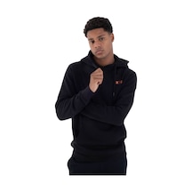 Hurley Hurley Kai Tiki Hood Erkek Siyah Sweatshirt Blk