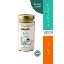 Organik İrmik 350gr Pestisit Ve Aflatoksin Analizli Cam 350 G