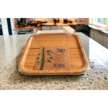 Bambu Kare Tabak 20 20 1.5 Cm Kr2020 Altın