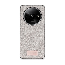 Onegif Xiaomi Redmi A3 4g Bright Simli Kapak - Gold 0.2M-Çok Renkli