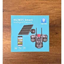 Icampro Icp-66ws 3+3+3mp 4g Solar Kamera 10x Ptz
